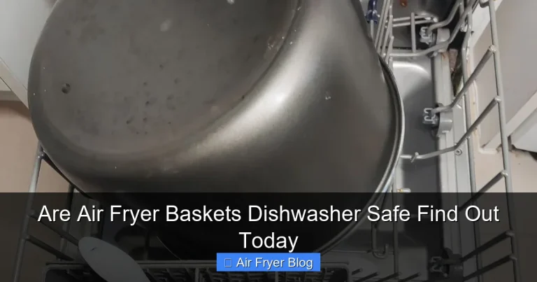 Are Air Fryer Baskets Dishwasher Safe Find Out Today