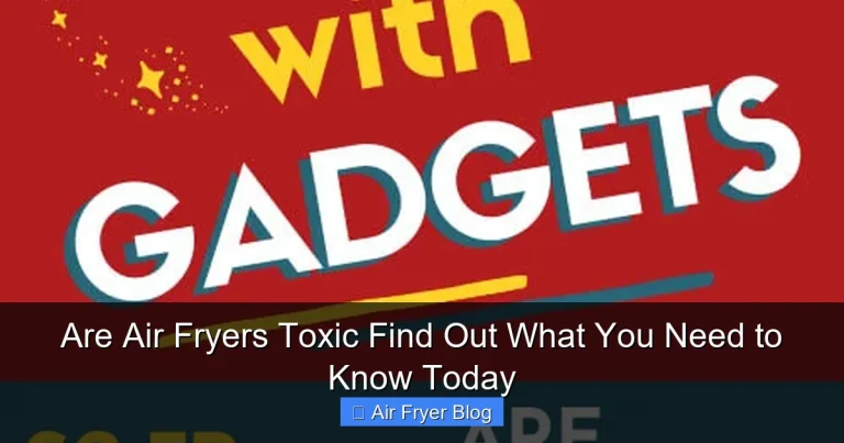Are Air Fryers Toxic Find Out What You Need to Know Today