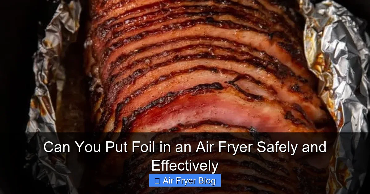 Can You Put Foil in an Air Fryer Safely and Effectively