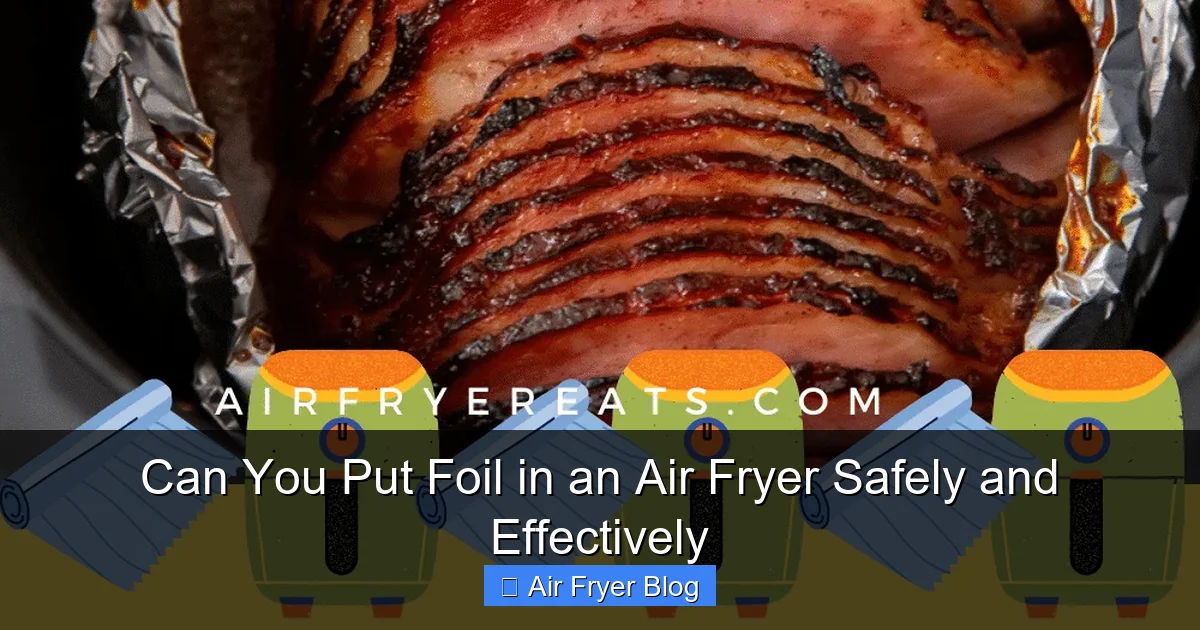Can You Put Foil in an Air Fryer Safely and Effectively