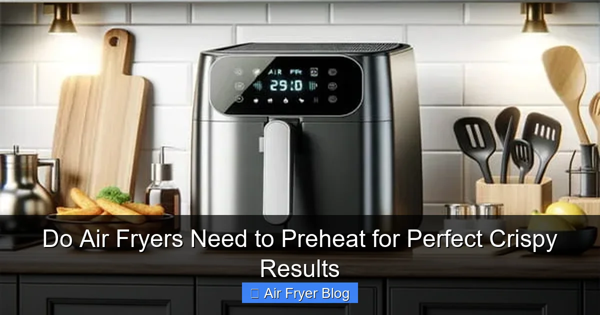 Do Air Fryers Need to Preheat for Perfect Crispy Results