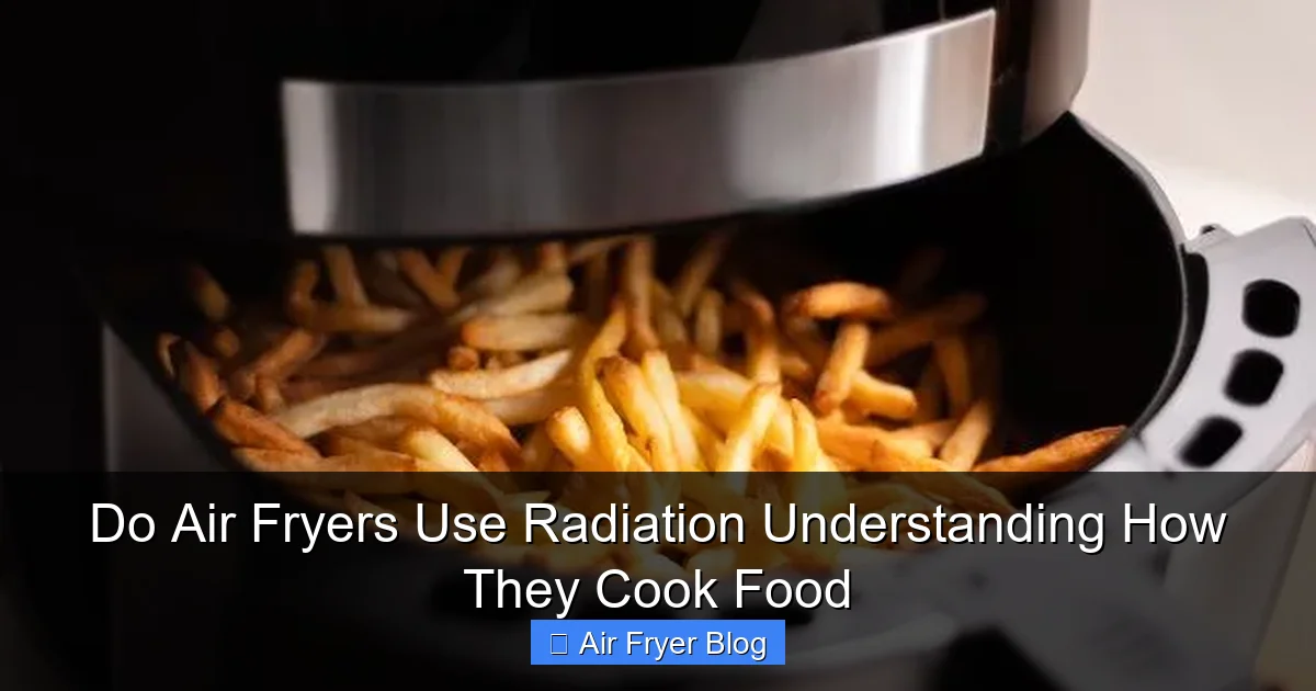 Do Air Fryers Use Radiation Understanding How They Cook Food