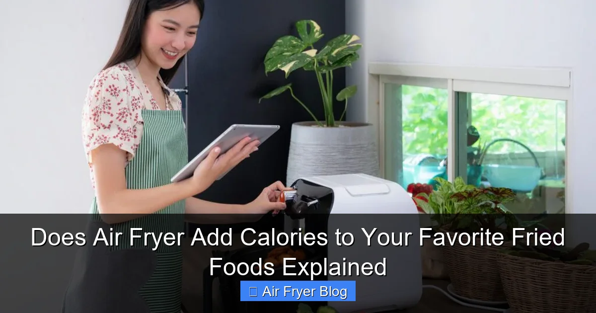Does Air Fryer Add Calories to Your Favorite Fried Foods Explained