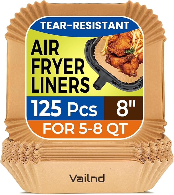 125 PCS Non-Stick, Bleach-Free 8