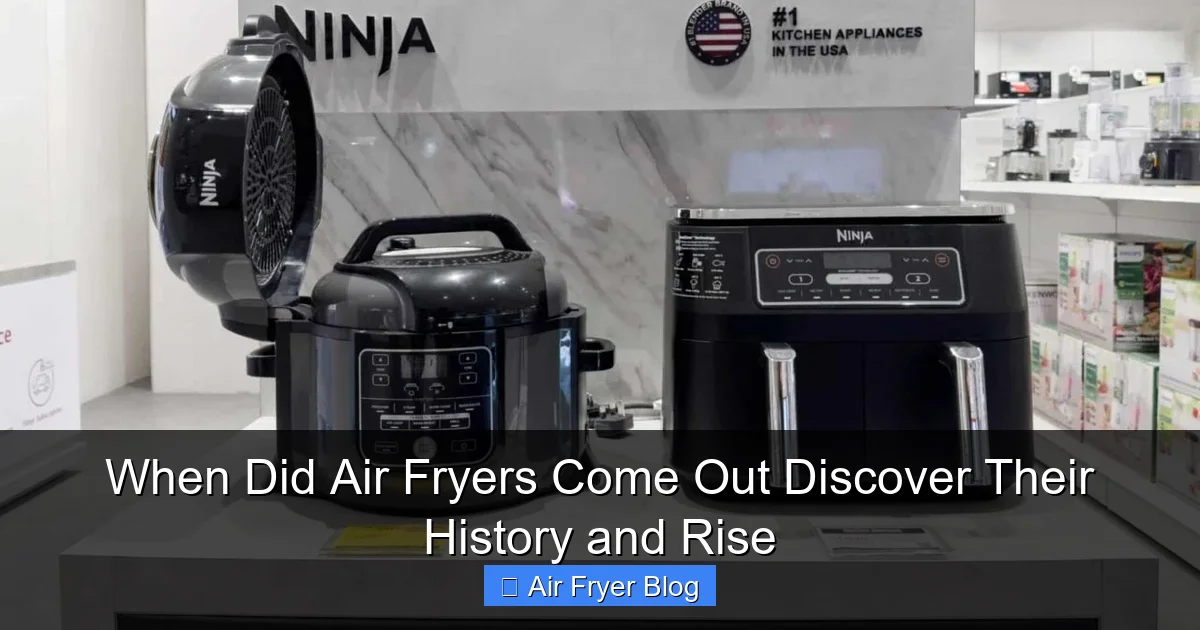 When Did Air Fryers Come Out Discover Their History and Rise