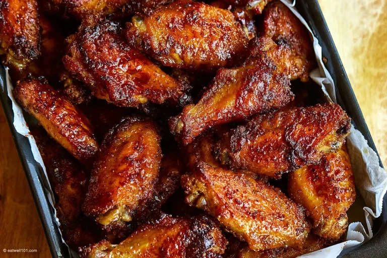 Baked Chicken Wings with Baking Soda for Crispy Skin