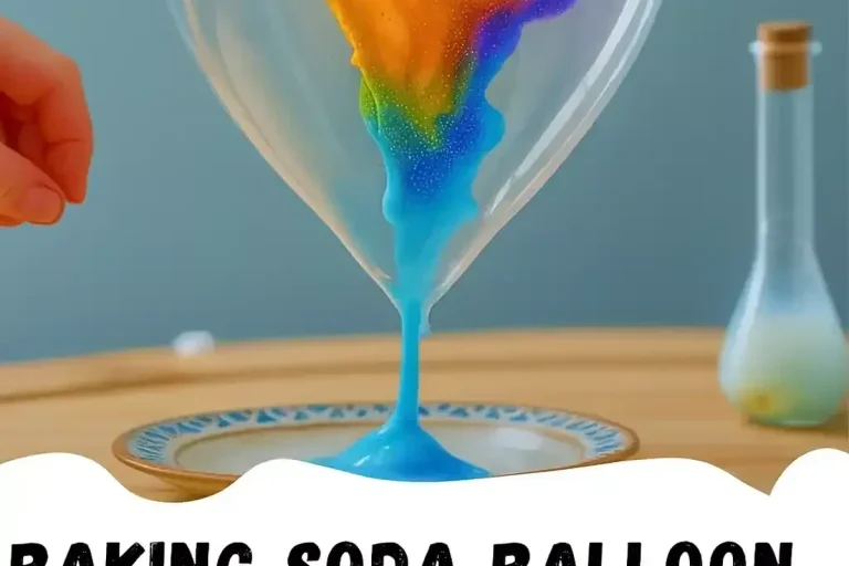 Baking Soda Balloon Experiment Easy Fun Science Activity