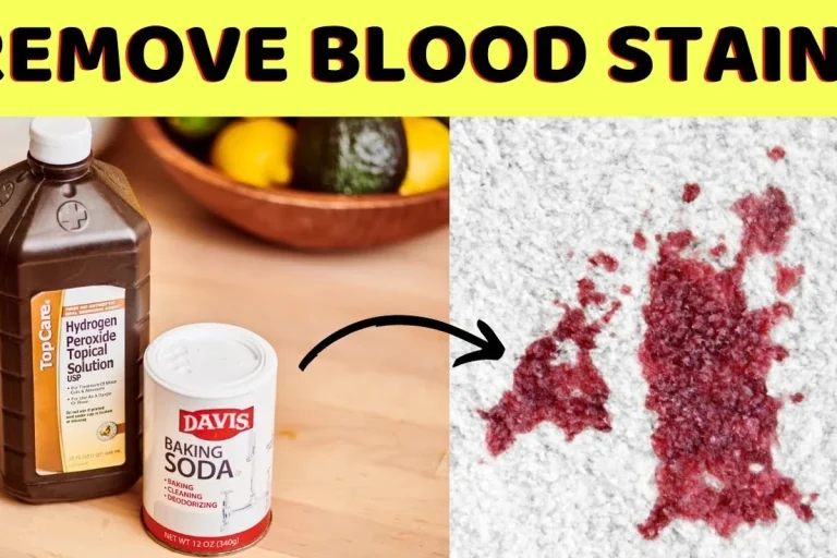 Baking Soda for Blood Stains Easy Removal Tips