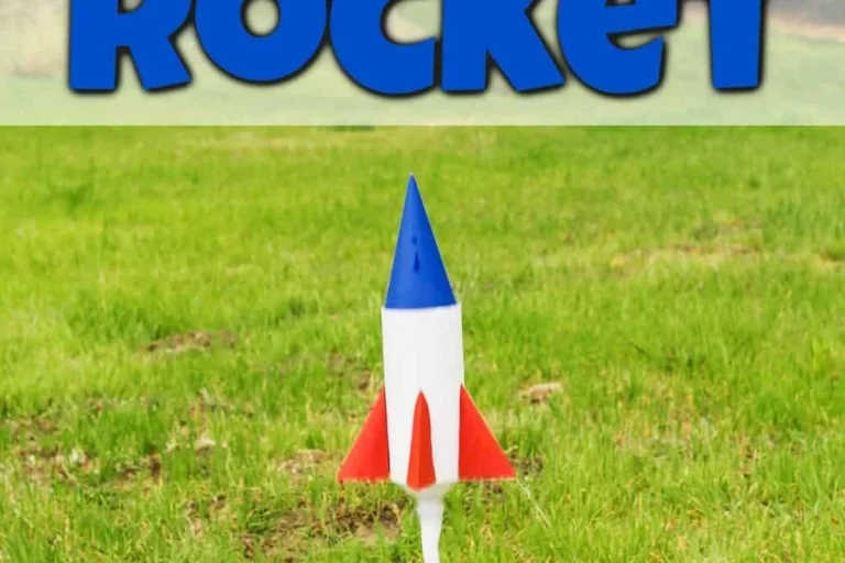 Baking Soda and Vinegar Rocket Fun Science Experiment