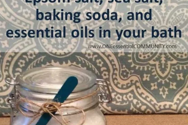 Bath with Baking Soda and Epsom Salt Benefits and Uses