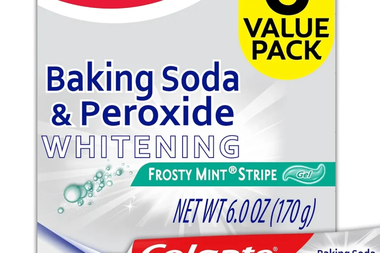 Colgate Baking Soda and Peroxide Benefits for Brighter Teeth