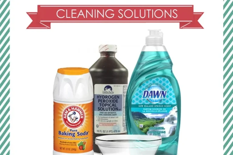Dawn Hydrogen Peroxide Baking Soda Cleaning Tips