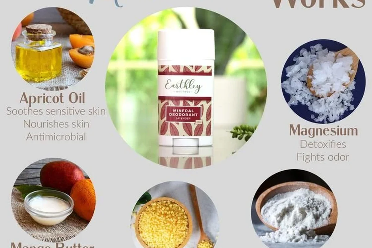 Baking soda deodorant stick and cream options on a clean bathroom counter