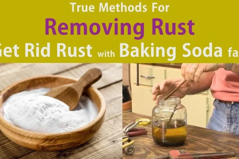 How to Use Baking Soda to Clean Rust Fast and Easy