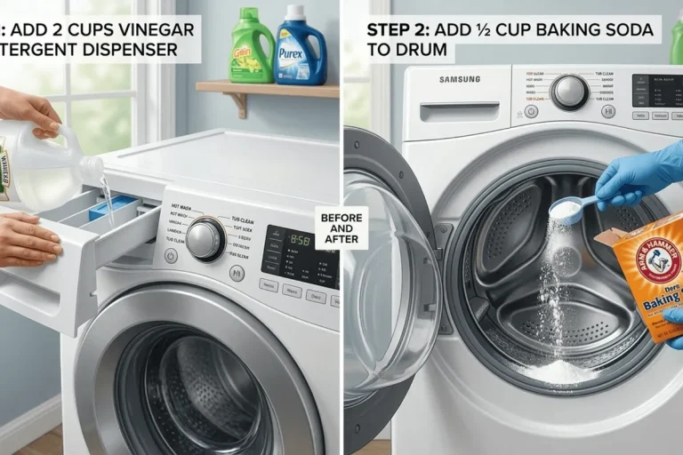 Washer Vinegar Baking Soda Tips for a Cleaner Machine