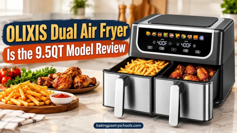 OLIXIS Dual Air Fryer Is the 9.5QT Model Review