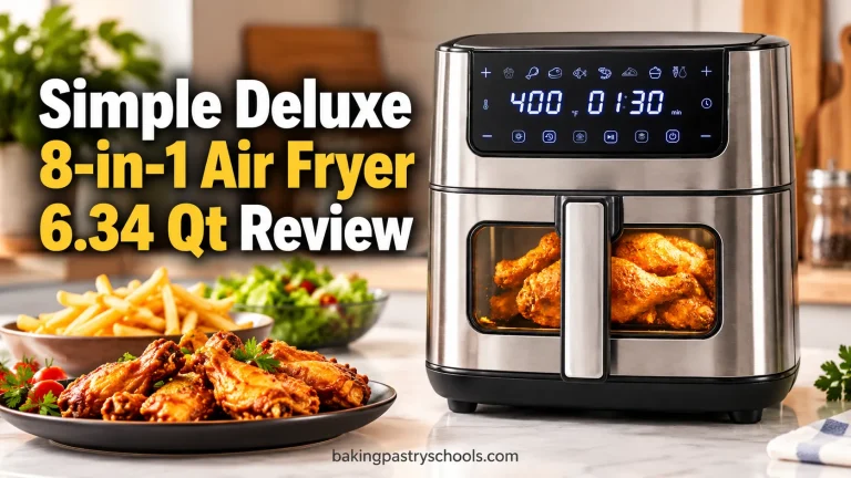 Simple Deluxe 8-in-1 Air Fryer 6.34 Qt Review
