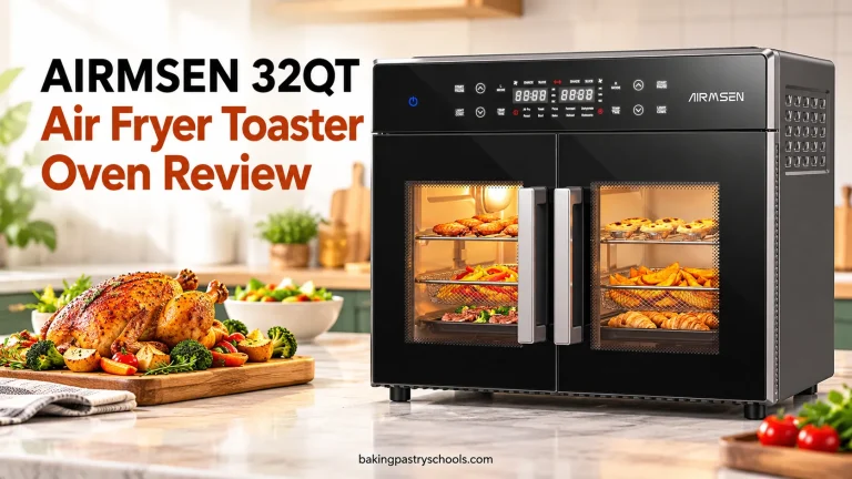 AIRMSEN 32QT Air Fryer Toaster Oven Review