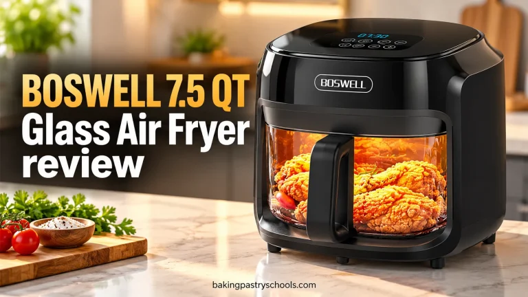 BOSWELL 7.5 QT Glass Air Fryer Review