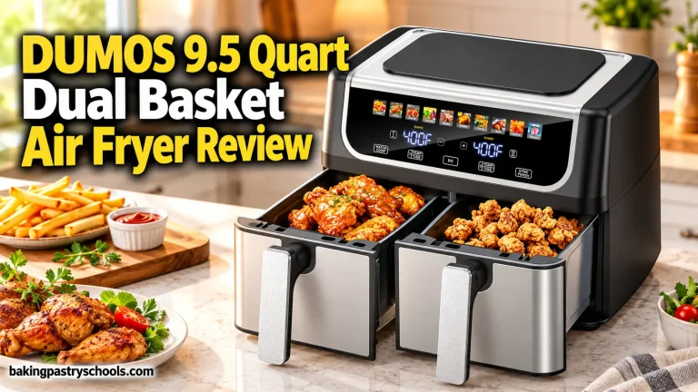 DUMOS 9.5 Quart Dual Basket Air Fryer Review