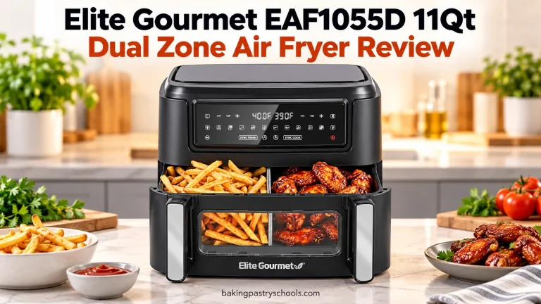 Elite Gourmet EAF1055D 11Qt Dual Zone Air Fryer Review