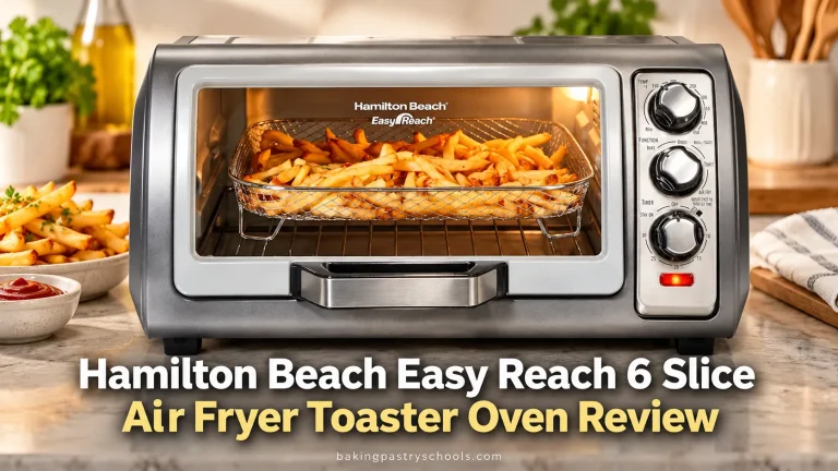 Hamilton Beach Easy Reach 6 Slice Air Fryer Toaster Oven Review