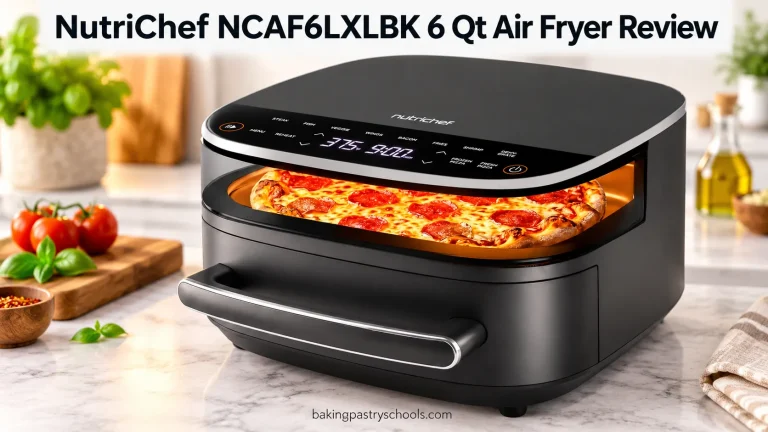 NutriChef NCAF6LXLBK 6 Qt Air Fryer Review