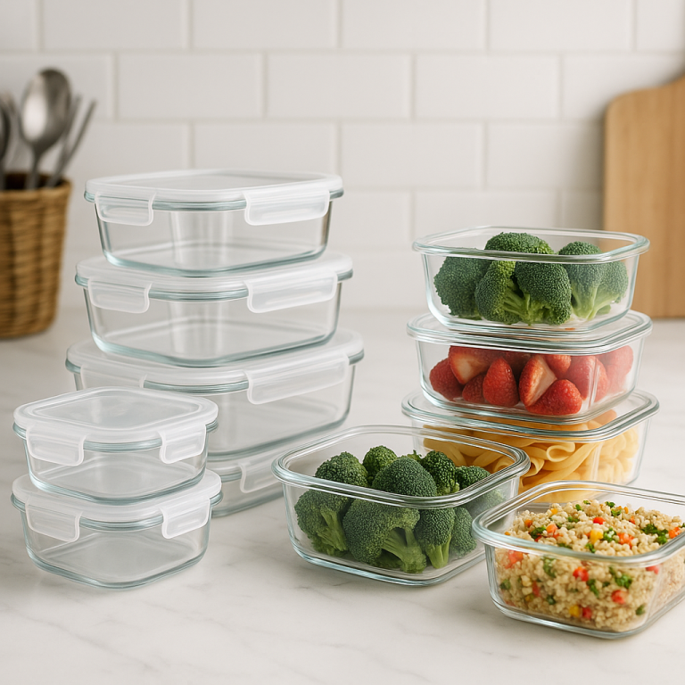 B074DQG97P Review: Razab 24-Piece Glass Food Storage Containers for Meal Prep and Leftovers