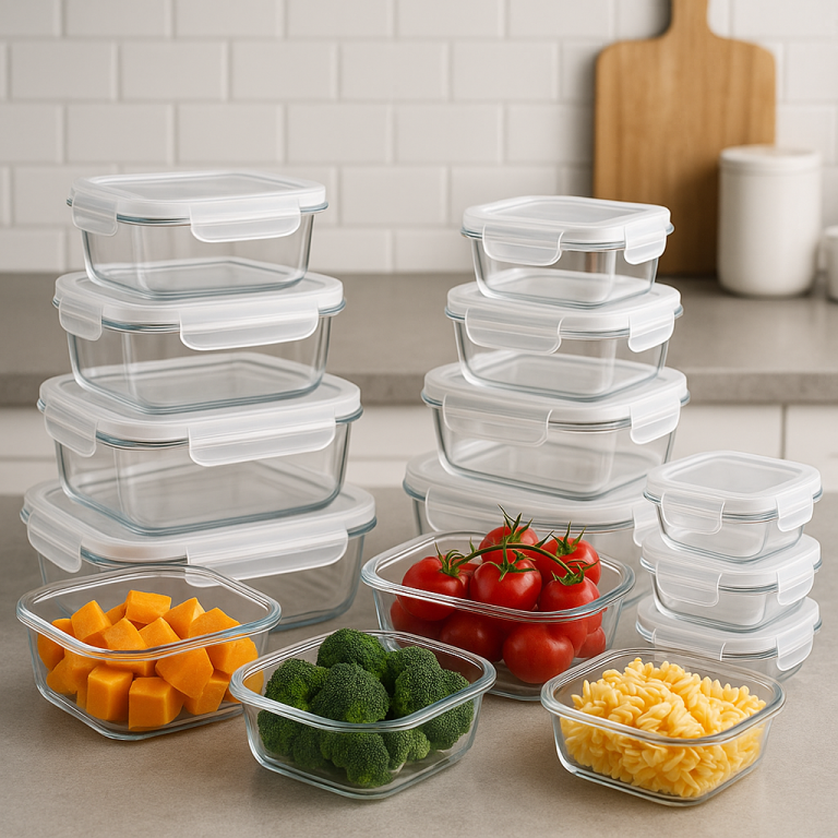 B09N4ZKCH6 Review: Is This 24-Piece JoyJolt Glass Storage Set Worth Buying?