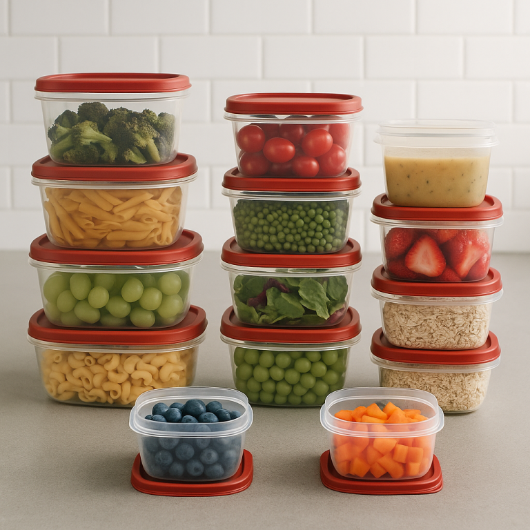 B0D6BCQRCB Food Storage Containers Review: What This 52-Piece Set Offers and Whether It’s Worth Buying