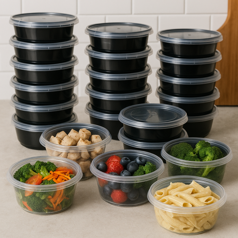 B0GQ3W2CGN Review: Lamosi 48-Piece Deli Container Set for Meal Prep and Leftovers